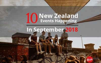 10 New Zealand Events Happening In September 2018